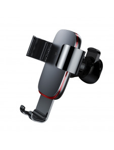Baseus Metal Age Gravity Car Mount Phone Holder för luftuttag - Grå