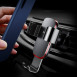 Baseus Metal Age Gravity Car Mount Phone Holder för luftuttag - Grå