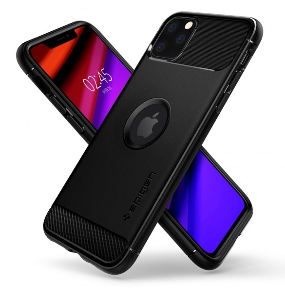 iPhone 11 Pro Max och väldigt snyggt skydd från Spigen.