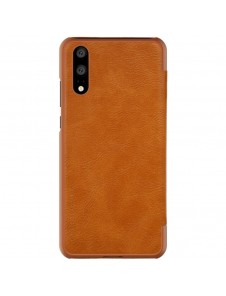 Nillkin Qin S-View Cover Vikbart Fodral Till Huawei P20 - Brun