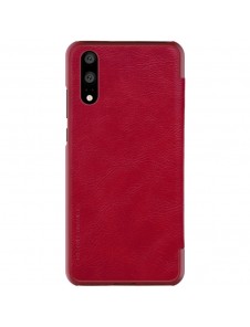 Nillkin Qin S-View Cover Vikbart Fodral Till Huawei P20 - Röd