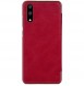 Nillkin Qin S-View Cover Vikbart Fodral Till Huawei P20 - Röd