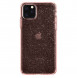 Glitter ros och mycket snygg täckning iPhone 11 Pro Max.
