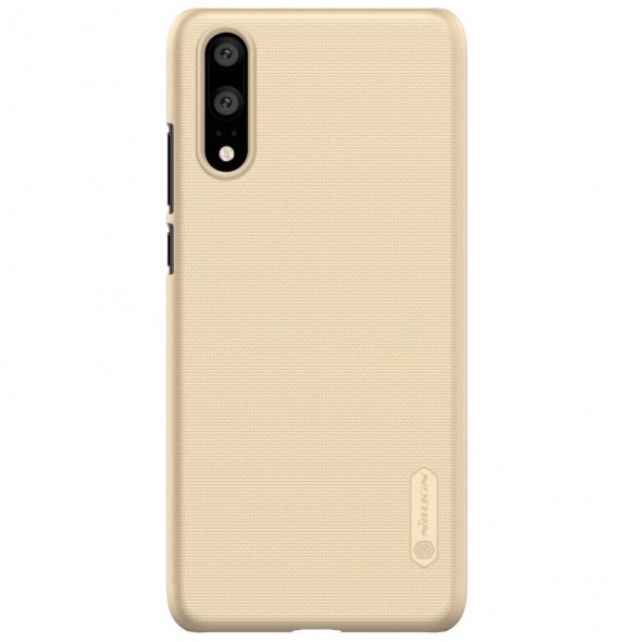 Nillkin Super Frosted Shield Matte Cover Till Huawei P20 - Guld