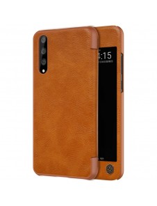 Nillkin Qin S-View Cover Vikbart Fodral Till Huawei P20 Pro - Brun