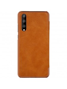 Nillkin Qin S-View Cover Vikbart Fodral Till Huawei P20 Pro - Brun