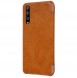 Nillkin Qin S-View Cover Vikbart Fodral Till Huawei P20 Pro - Brun