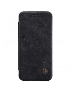 Nillkin Qin S-View Cover Vikbart Fodral Till Huawei P20 Lite - Svart