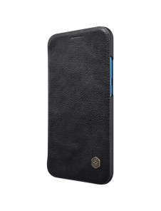 Nillkin Qin S-View Cover Vikbart Fodral Till Huawei P20 Lite - Svart