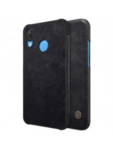 Nillkin Qin S-View Cover Vikbart Fodral Till Huawei P20 Lite - Svart