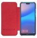 Nillkin Qin S-View Cover Vikbart Fodral Till Huawei P20 Lite - Röd