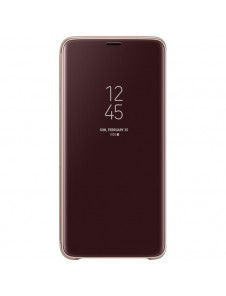 Samsung EF-ZG965CFE Clear View Cover Skal till Samsung Galaxy S9 Plus - Guld