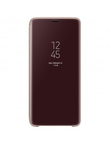Samsung EF-ZG965CFE Clear View Cover Skal till Samsung Galaxy S9 Plus - Guld