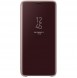 Samsung EF-ZG965CFE Clear View Cover Skal till Samsung Galaxy S9 Plus - Guld