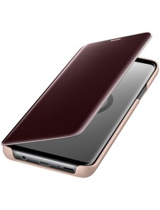 Samsung EF-ZG965CFE Clear View Cover Skal till Samsung Galaxy S9 Plus - Guld