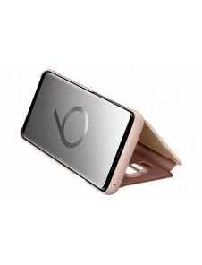 Samsung EF-ZG965CFE Clear View Cover Skal till Samsung Galaxy S9 Plus - Guld