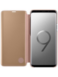 Samsung EF-ZG965CFE Clear View Cover Skal till Samsung Galaxy S9 Plus - Guld