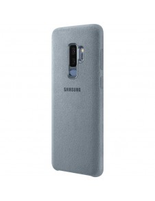 Samsung EF-XG965AMEGWW Alcantara Cover Skal Till Samsung Galaxy S9 Plus - Mint