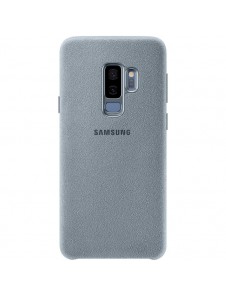 Samsung EF-XG965AMEGWW Alcantara Cover Skal Till Samsung Galaxy S9 Plus - Mint