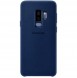 Samsung EF-XG965ALEGWW Alcantara Cover Skal Till Samsung Galaxy S9 Plus - Blå