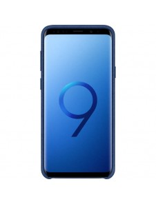 Samsung EF-XG965ALEGWW Alcantara Cover Skal Till Samsung Galaxy S9 Plus - Blå