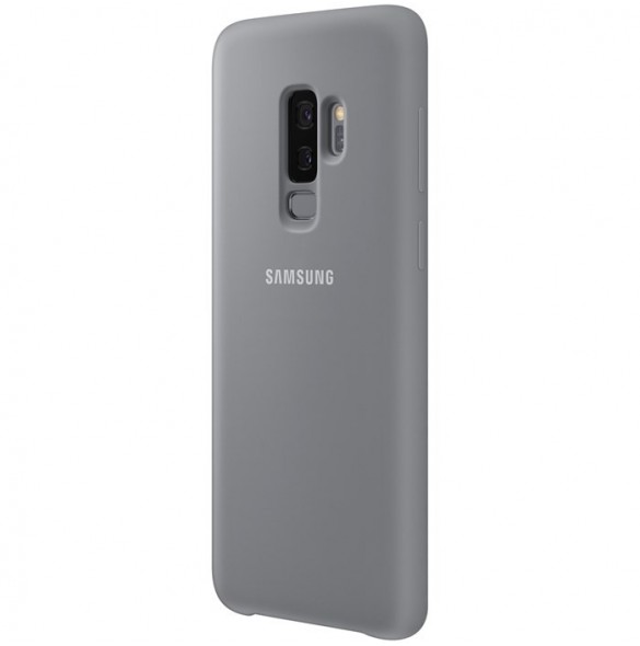 Samsung EF-PG965TJEGWW Silicone Cover Till Samsung Galaxy S9 Plus - Grå