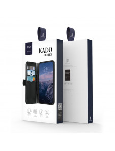 Dux Ducis Kado Bookcase plånbok för iPhone 11 - Svart
