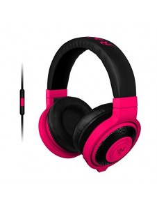 Razer Kraken Mobile - Analoga Gaming och Musikhörlurar Neon Röd