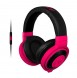 Razer Kraken Mobile - Analoga Gaming och Musikhörlurar Neon Röd