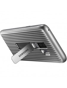 Samsung EF-RG965CSEGWW Protective Standing Cover Till Samsung Galaxy S9 Plus - Silver
