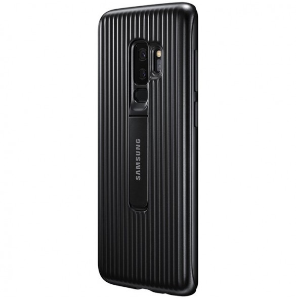 Samsung EF-RG965CBEGWW Protective Standing Cover Till Samsung Galaxy S9 Plus - Svart