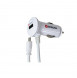 Integrerad kabel med Micro USB-port.