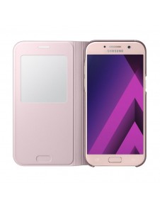 Samsung EF-CA520PPE S-View Case Vikbart Fodral Till Samsung A5 2017 - Rosa