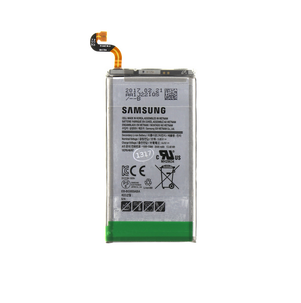 Samsung EB-BG955ABE Batteri Galaxy S8 Plus Li-Ion 3500mAh - Bulk