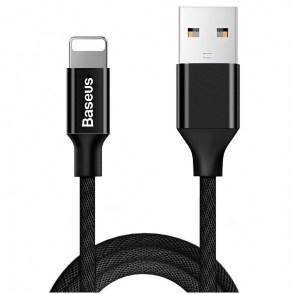 Långt laddande USB / Lightning-kabel.