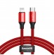 Långt laddande USB-C / blixtkabel.
