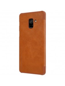 Nillkin Qin Book Case för Samsung Galaxy A8 2018 - Brun