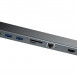 Tre USB-gränssnitt, anslut 3,5 mm hörlurar.