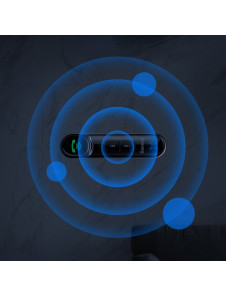 Baseus Qiyin Bluetooth-ljudmottagare AUX mini-jack för bilen (WXQY-01) - Svart
