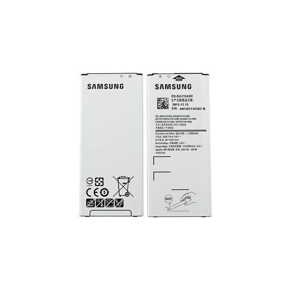 Samsung EB-BA310ABE Galaxy A3 2016 A310 batteri Li-Ion 2300mAh - Service pack