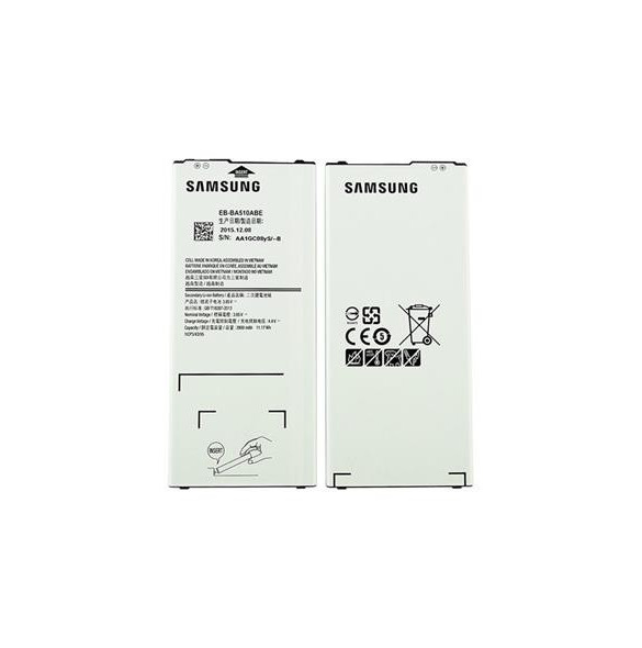 Samsung EB-BA510ABE Galaxy A5 2016 A510 Batteri Li-Ion 2900mAh - Bulk