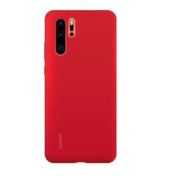 Huawei 51992876 Silikonväska till Huawei P30 Pro - Röd