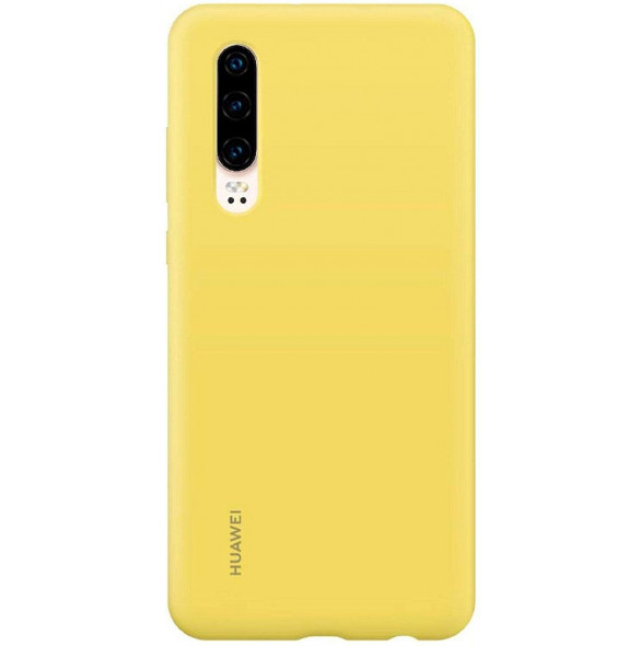 Huawei 51992852 Skyddsväska PU Skal till Huawei P30 - Gul