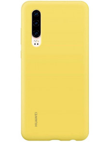 Huawei 51992852 Skyddsväska PU Skal till Huawei P30 - Gul