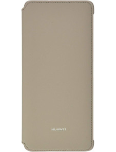 Huawei 51992870 Wallet Cover Bookcase med kortplats för Huawei P30 Pro - Khaki