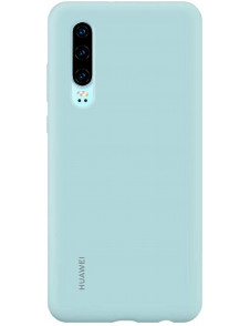 Huawei 51992958 Skyddsväska PU Skal till Huawei P30 - Ljusblå