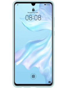 Huawei 51992958 Skyddsväska PU Skal till Huawei P30 - Ljusblå