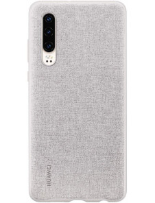 Huawei 51992994 Skyddsväska PU Skal till Huawei P30 - Grå