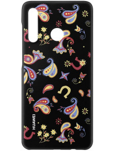 Huawei 51993073 Skyddsväska TPU Skal till Huawei P30 Lite - Flower Black