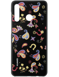 Huawei 51993073 Skyddsväska TPU Skal till Huawei P30 Lite - Flower Black